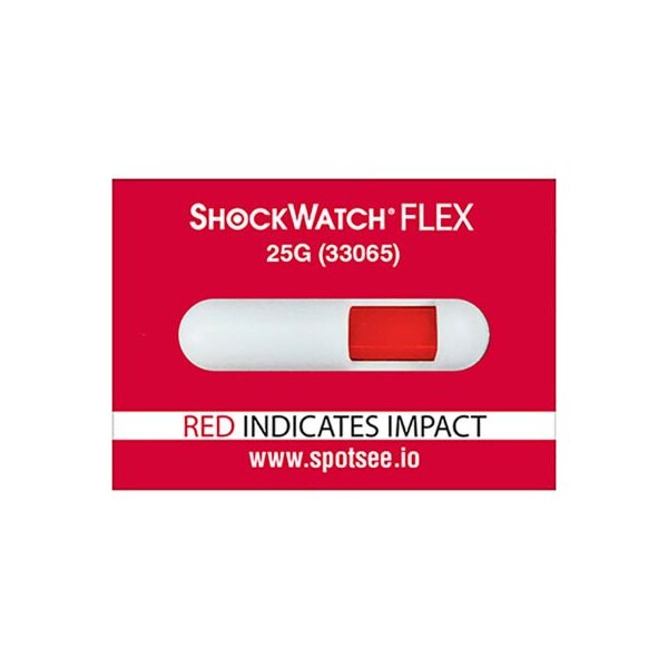 Shockwatch SpotSee‚Ñ¢ ShockWatch¬Æ Flex Single Tube Impact Indicators
